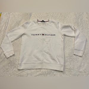 Tommy Hilfiger sweatshirt! Size:XS, Color:White
